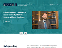 Tablet Screenshot of copni.org